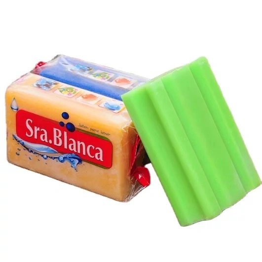 Transparent Laundry Soap Bath Toliet Soap Bars Washing Soap Jabon Manufacture